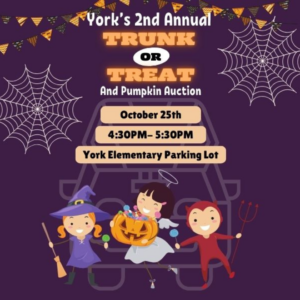 York’s 2nd Annual Trunk or Treat and Pumpkin Auction