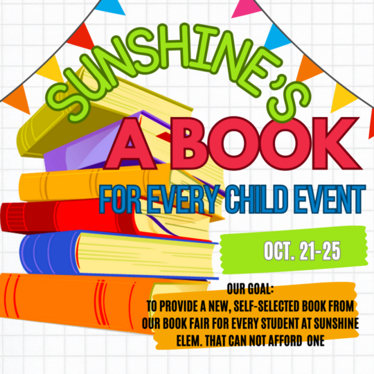 Sunshine’s A Book for Every Child